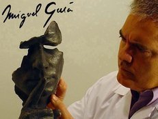 Escultor Miguel Guía, admire sus esculturas en bronce estilos cubismo, realismo y obras abstractas