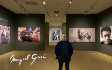 Pinturas de Miguel Guía en la galería de arte