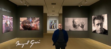 Pinturas de Miguel Guía en la galería de arte