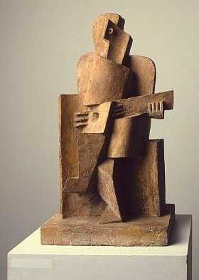 Escultura Cubista Jacques Lipchitz - Marinero Con Guitarra